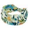 1 Pack Colorful Art Map Patterns-54 Elastic Soft Fabric Non-Slip Women's Fashion Headbands - Soft, Wide, and Stylish for All Occasions view 1