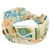 1 Pack Wide Headbands For Women Elastic Headband Colorful Art Map Patterns-76 Head Bands Women's Hair Band Turban Workout Soft Sweat Hairband Accessories view 1