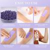 Wax Beads for hair removal- 3lb Hard Wax Professional Beans - Low Termperature Stripless Melting Wax for Body, Leg, Bikini Back, Nose, Upper Lip, Facial, Underarm - Brazilian Painless Waxing view 4