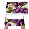 1 Pack Grape Art-1866 Elastic Soft Fabric Non-Slip Women's Fashion Headbands - Soft, Wide, and Stylish for All Occasions view 3