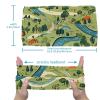 1 Pack Wide Headbands For Women Elastic Headband Colorful Art Map Patterns-13 Head Bands Women's Hair Band Turban Workout Soft Sweat Hairband Accessories view 3