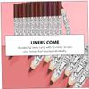 Beaupretty 12pcs Matte Lip Liner Pencil Wooden Lipliner with Colors for Precise Natural Lip Contouring Makeup Accessory Women view 3