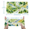 1 Pack Wide Headbands For Women Elastic Headband Colorful Art Map Patterns-61 Head Bands Women's Hair Band Turban Workout Soft Sweat Hairband Accessories view 3
