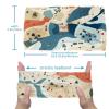 1 Pack Colorful Art Map Patterns-42 Elastic Soft Fabric Non-Slip Women's Fashion Headbands - Soft, Wide, and Stylish for All Occasions view 3