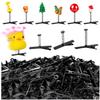 120Pcs Sprouts Rave, Duck Billed Hair Clips, Festival Sprout Hairpin Accessories for Party Supplies view 1