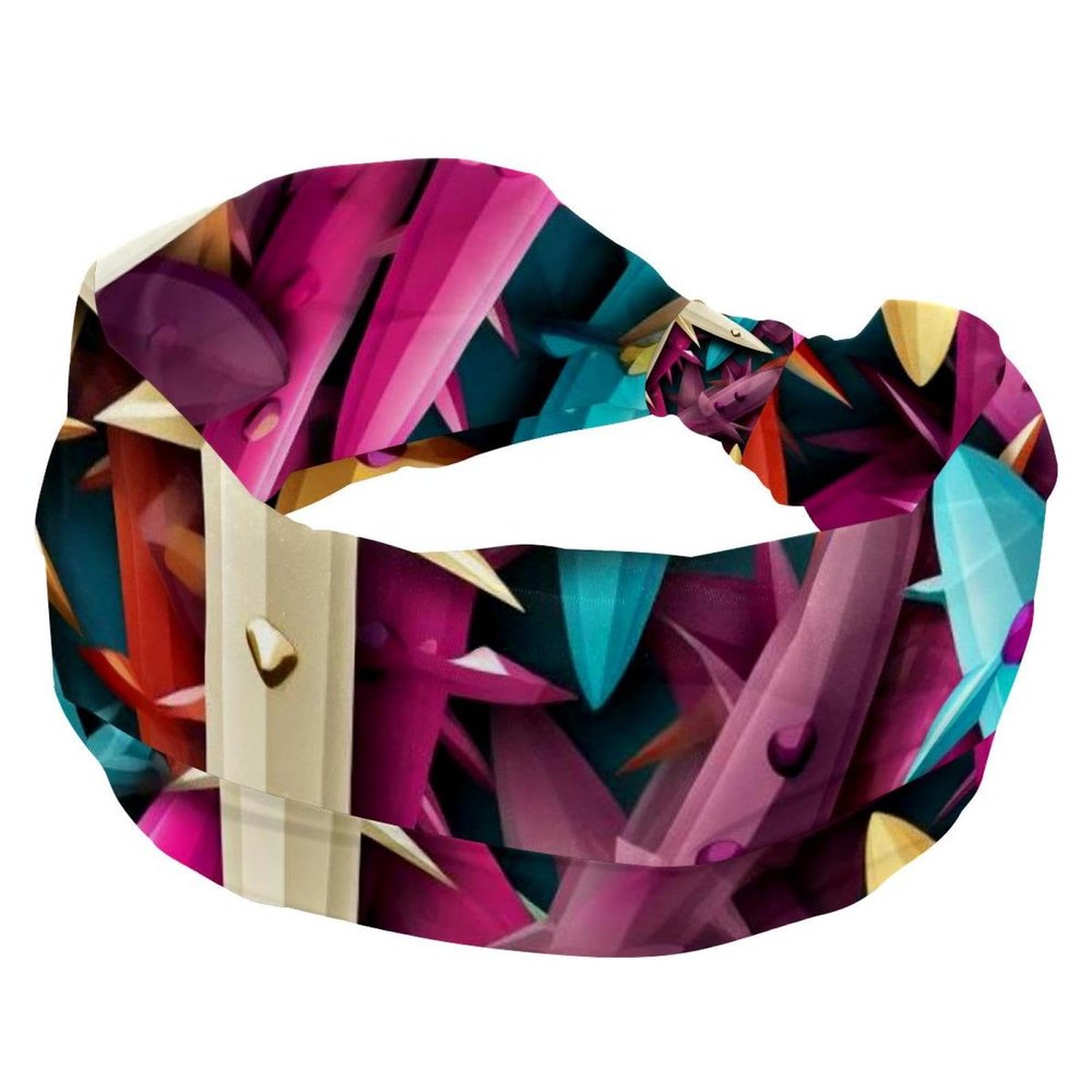 1 Pack Easter Cross Art-750 Elastic Soft Fabric Non-Slip Women's Fashion Headbands - Soft, Wide, and Stylish for All Occasions