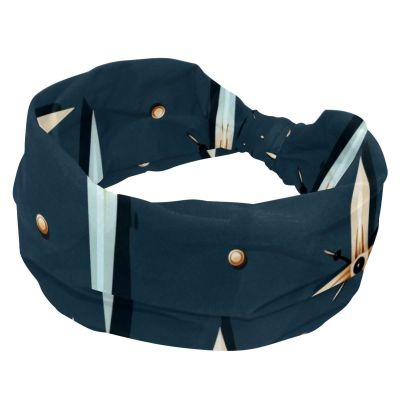 1 Pack Easter Cross Art-735 Elastic Soft Fabric Non-Slip Women's Fashion Headbands - Soft, Wide, and Stylish for All Occasions