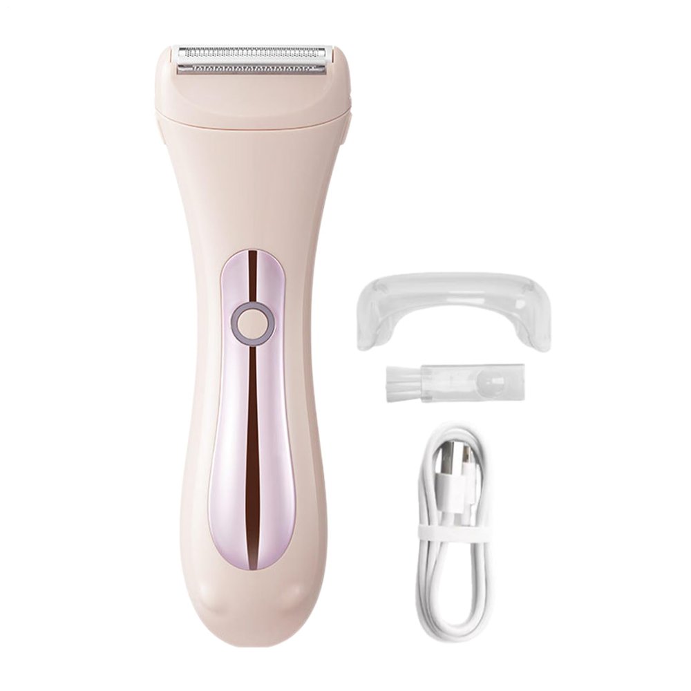 Cordless Razor - Rechargeable Facial Hair Clipper, Portable Beard Grooming Machine | Sharps Blade Shaving Tool with USB Charging, Waterproof Equipment, Lightweight Mens Removal Device, Multi Length