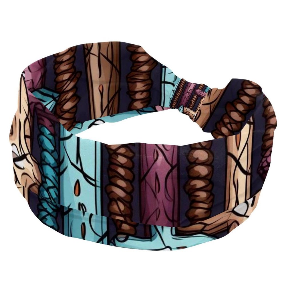 1 Pack Easter Cross Art-753 Elastic Soft Fabric Non-Slip Women's Fashion Headbands - Soft, Wide, and Stylish for All Occasions