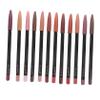 Beaupretty 12Pcs Lip Line Pencils Longwear Makeup Lip Liner for Women with Pigmented Colors Sweat Non Transferable view 1