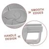 CATIEBYE Deep Plastic Shaving Soap Bowl for Men Wide Stable Base Container for Shaving Cream and Lather Wear Resistant Handheld Soap Bowl Comfortable and Practical for Home Use view 3