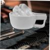 CATIEBYE Deep Plastic Shaving Soap Bowl for Men Wide Stable Base Container for Shaving Cream and Lather Wear Resistant Handheld Soap Bowl Comfortable and Practical for Home Use view 4