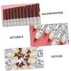 Baluue 12pcs Matte Lip Liner Pencil Colorful Female Lip Pencil Natural Look Cosmetic Supplies view 3