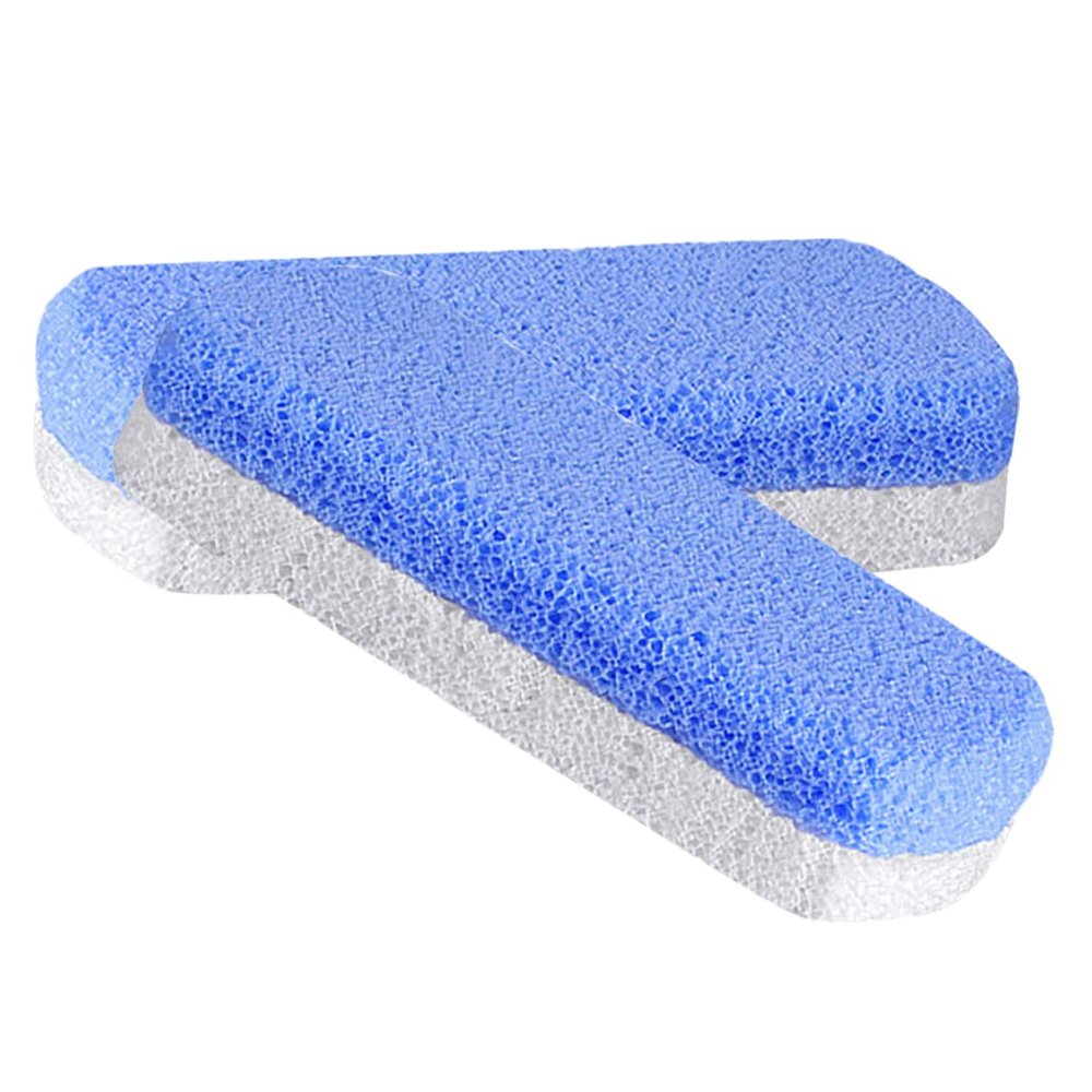 Beaupretty 2Pcs Foot Callus Removers Dual Color Foot Scrubbers for Dead Skin Removal Professional Pedicure Tools Comfortable Grip