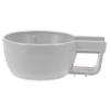 DECHOUS Reusable Small Shaving Bowl for Men Thickened PP Plastic Shave Soap Container with Stable Base Smooth Edges Large Deep Design for Generation and Comfortable Handheld Use view 1