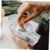 DECHOUS Reusable Small Shaving Bowl for Men Thickened PP Plastic Shave Soap Container with Stable Base Smooth Edges Large Deep Design for Generation and Comfortable Handheld Use view 4