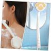 Baluue Long Handle Shower Body Brush Plastic Back Scrubber with Hanging for Easy Storage Exfoliating Bath Brush Removes Dirt Promotes Circulation Suitable for Men and Women view 3