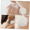 Baluue Long Handle Shower Body Brush Plastic Back Scrubber with Hanging for Easy Storage Exfoliating Bath Brush Removes Dirt Promotes Circulation Suitable for Men and Women view 4