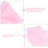 Beaupretty Moisturizing Treatment Socks for Dry Cracked Feet Foot Exfoliator Sock with Elastic for Softening and Nourishing XL Pink view 4