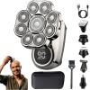 9.0 Shaver, IPX7 Wet & Dry Shaving 9.0 Ultra Shaver, 6-in-1 Detachable Rechargeable Electric Razor for Men with LED Display USB-C Fast Charge (9-Head (9370)) view 1