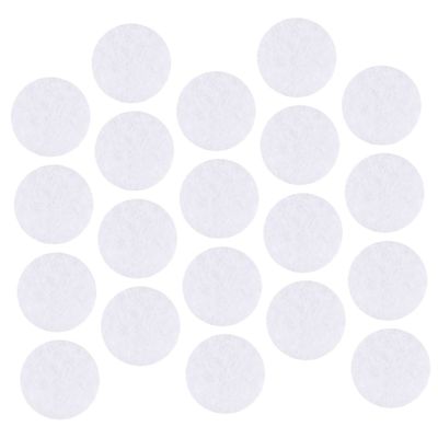 Baluue 3 Packs Round Filter Cotton Pads Replacement for Beauty Machines Filtering Core for Salon Use
