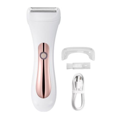 Cordless Razor - Rechargeable Facial Hair Clipper, Portable Beard Grooming Machine | Sharps Blade Shaving Tool with USB Charging, Waterproof Equipment, Lightweight Mens Removal Device, Multi Length