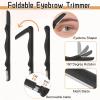 7 in 1 Eyebrow Brush and Comb Scissors Razors Kit Eye Brow Razors for Women Tweezers Eyelash Scissors Eyebrows Grooming Trimming Kit for Women Facial Hair view 3