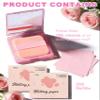 400PCS Rose Oil Blotting Papers for Face - Controls Shine, Saves Makeup view 2