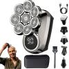 9.0 Shaver, IPX7 Wet & Dry Shaving 9.0 Ultra Shaver, 6-in-1 Detachable Rechargeable Electric Razor for Men with LED Display USB-C Fast Charge (8-Head (8370)) view 1