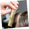 VICASKY Double Sided Skull Beard Comb for Men with Leather Pouch Compact Mustache Grooming Tool for Versatile Hair Styling and Beard Maintenance Portable Design for Travel and Daily Use view 3
