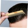 VICASKY Double Sided Skull Beard Comb for Men with Leather Pouch Compact Mustache Grooming Tool for Versatile Hair Styling and Beard Maintenance Portable Design for Travel and Daily Use view 4