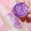 PPhtony Face Body Glitter Gel Festival Makeup Hair Glitter for Women Girls Rave Halloween Carnival Concert Party Decoration (Light Purple) view 3