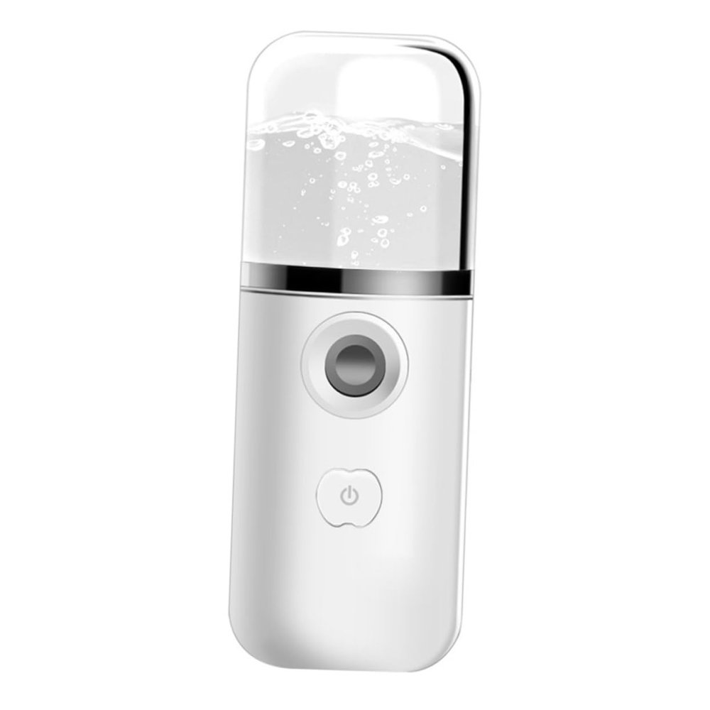 Beaupretty Portable Nano Facial Mister with Water Tank USB Rechargeable Mist Sprayer for Hydrating Soothing and Pore Shrinking Abs Face Moisturizer Machine for Sensitive Skin Care Anytime