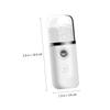 Beaupretty Portable Nano Facial Mister with Water Tank USB Rechargeable Mist Sprayer for Hydrating Soothing and Pore Shrinking Abs Face Moisturizer Machine for Sensitive Skin Care Anytime view 4