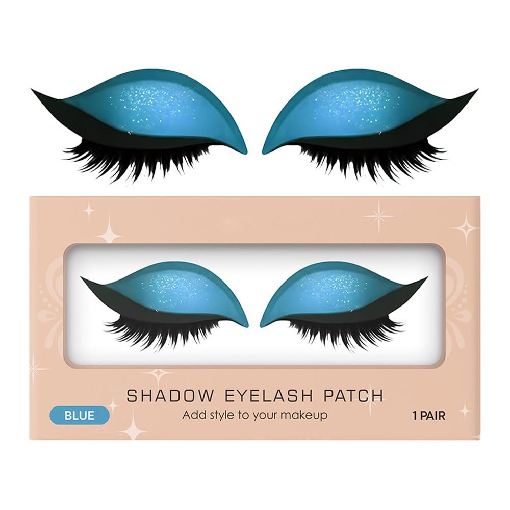 2025 New Lazy Eye Shadow Eyelash Patch  Reusable Eye Shadow Eyelash Patch with Lashes, Eyeliner & Eyeshadow Stickers, Easy Press On Eyeshadow Eye Stickers Makeup for Quick Glam Look