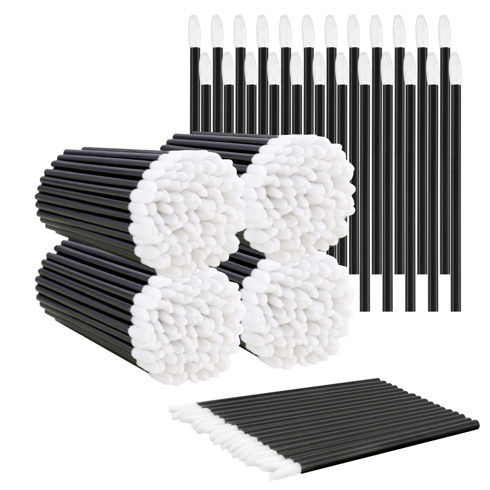 COCIDE 400Pcs Disposable Lip Brush Lip Applicators Makeup Applicators Lipstick Brush Makeup Brushes & Tools Lip Wands Makeup Artist Kit Essentials Beauty Tools