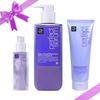 Mise En Scene Perfect Serum Magic Straight Trio - Magic Straight Serum 2.71 Fl Oz with Shampoo 17.92 Fl Oz &Treatment 7.77 Fl Oz - Hair Taming Oil for Frizzy | Heat Protectant | Straightening Fixing view 1