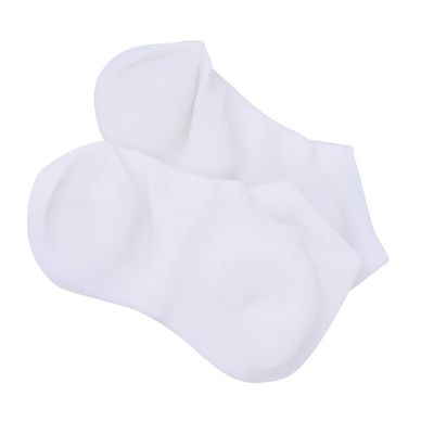 Baluue Moisturizing Socks for Feet Treatment Dry Exfoliator Stockings Flexible Skin Socks for Cracked Heel Repair Unisex White