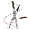 Magic Eyebrow Pencil, 2025 New Waterproof Microblading Eyebrow Pen, 4 Head Split Waterproof Long lasting Wild Eyebrow Pencil, Brows Eyebrow Pen for Natural Fine Stroke (Dark Brown) view 1