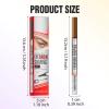 Magic Eyebrow Pencil, 2025 New Waterproof Microblading Eyebrow Pen, 4 Head Split Waterproof Long lasting Wild Eyebrow Pencil, Brows Eyebrow Pen for Natural Fine Stroke (Dark Brown) view 2