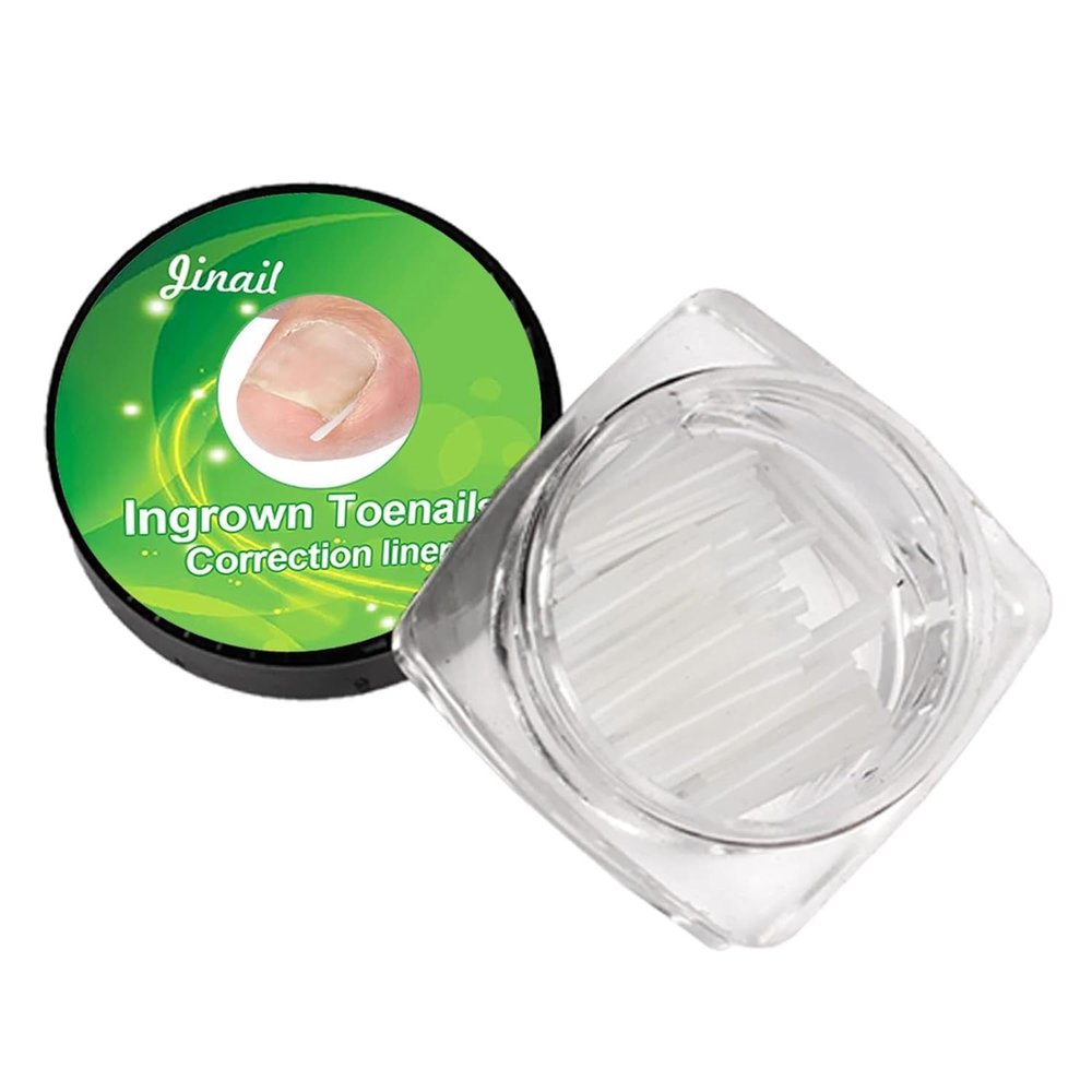 10 Pcs Ingrown Toenail Correction Strips Brace Kit, Recover Clips Toenails Thick Pedicure Tool Strip for Men Women Foot Care Tool Pedicure Tool