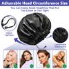 1 PCS Shower Cap, Double Layer & Adjustable Bathing Cap for Shower, Extra Large Reusable Hair Cap for Women, Waterproof Exterior & EVA Lining, Oversized Design for All Hair Lengths/Style view 3