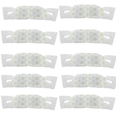 10 Pack Self Heating Eye Mask Warm Compress for Tired Eyes, Sleep & Dark Circles | Steam Eye Mask for Dry Eyes | Unscented, Individually Wrapped Heating Eye Masks for Women & Men