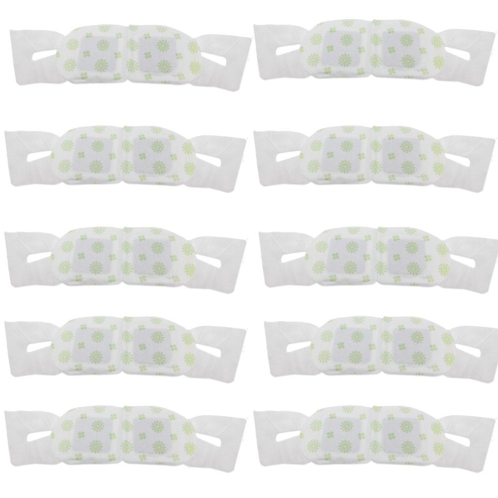 10 Pack Self Heating Eye Mask  Warm Compress for Tired Eyes, Sleep & Dark Circles | Steam Eye Mask for Dry Eyes | Unscented, Individually Wrapped Heating Eye Masks for Women & Men
