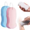 2/4pcs Super Soft Exfoliating Bath Sponge, 2025 New Exfoliating Sponges Super Soft Bath Sponge, Exfoliating Bath Sponge for Adults (Pink+Blue) view 1
