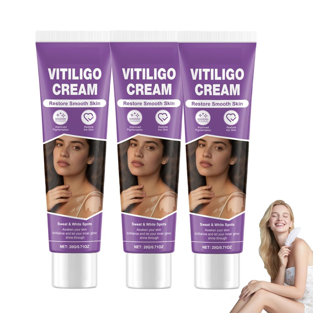 Vitiligo Cream, Vitiligo Treatment Cream Reduce White SpotsEasy to Use