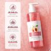 dPois Exfoliating Peach Body Wash Scrub 300ml Hydrating Shower Gel for Women Men Soft Smooth Skin Daily Cleanser view 2
