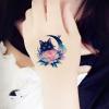 10 PCS, Mysterious Moon Cat Butterfly Temporary Tattoo, Fun little gadgets, especially for men and women's tattoo, Surprise gift, match for body makeup, waterproof and lasting 3-5 days. view 2