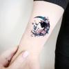 10 PCS, Mysterious Moon Cat Butterfly Temporary Tattoo, Fun little gadgets, especially for men and women's tattoo, Surprise gift, match for body makeup, waterproof and lasting 3-5 days. view 4