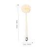 Baluue Long Handle Bath Brush with Soft Bristles for Back Scrubbing TPR Body Scrubber for Gentle Massage and Thorough Cleaning Ergonomic for Shower and Bath Use view 2